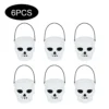 6PCS White