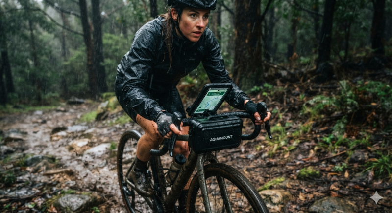 Waterproof Bike & Motorcycle Handlebar Phone Mount Bag