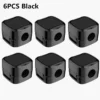 6PCS Black