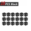 18PCS Black